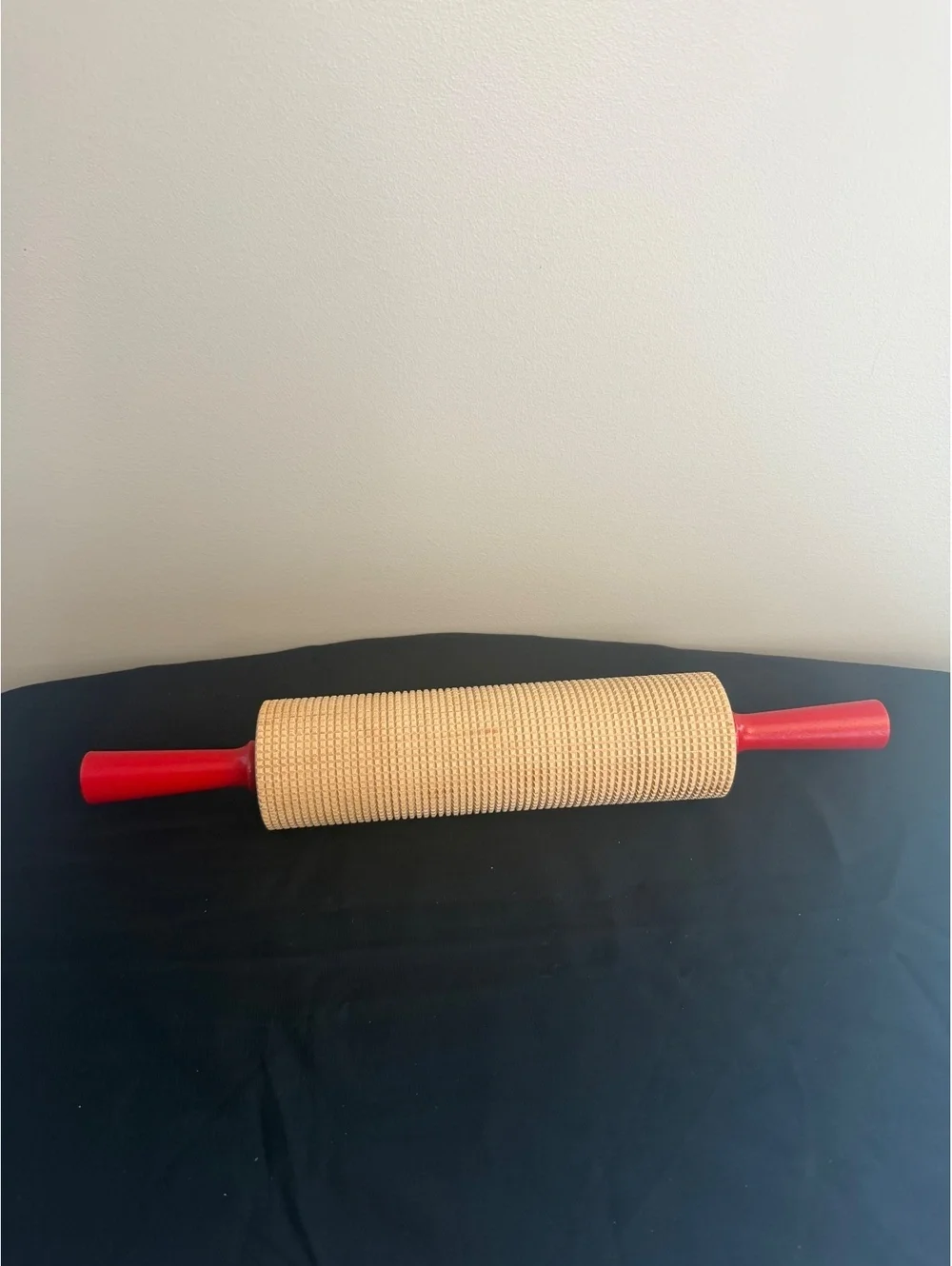 Lefse Rolling Pin with square/grid pattern
